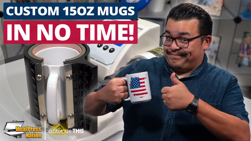 How To Make Custom 15 Oz. Mugs In No Time