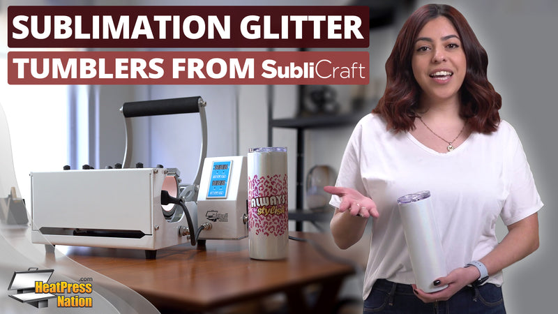 How To Make Custom Glimmering Sublimation Tumblers