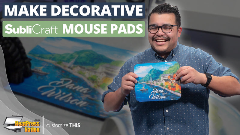How To Make Decorative SubliCraft Mouse Pads