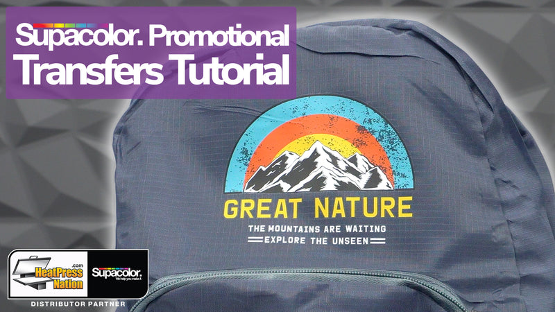 How To Prepare & Apply Supacolor Promotional Transfers