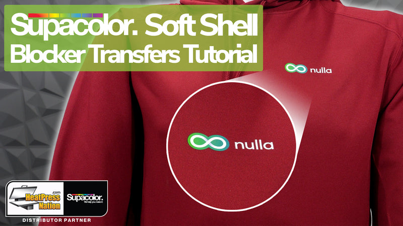How To Prepare & Apply Supacolor Soft Shell Blocker Transfers