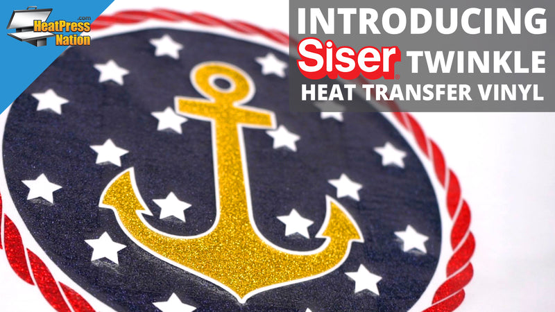 Introducing Siser Twinkle Heat Transfer Vinyl