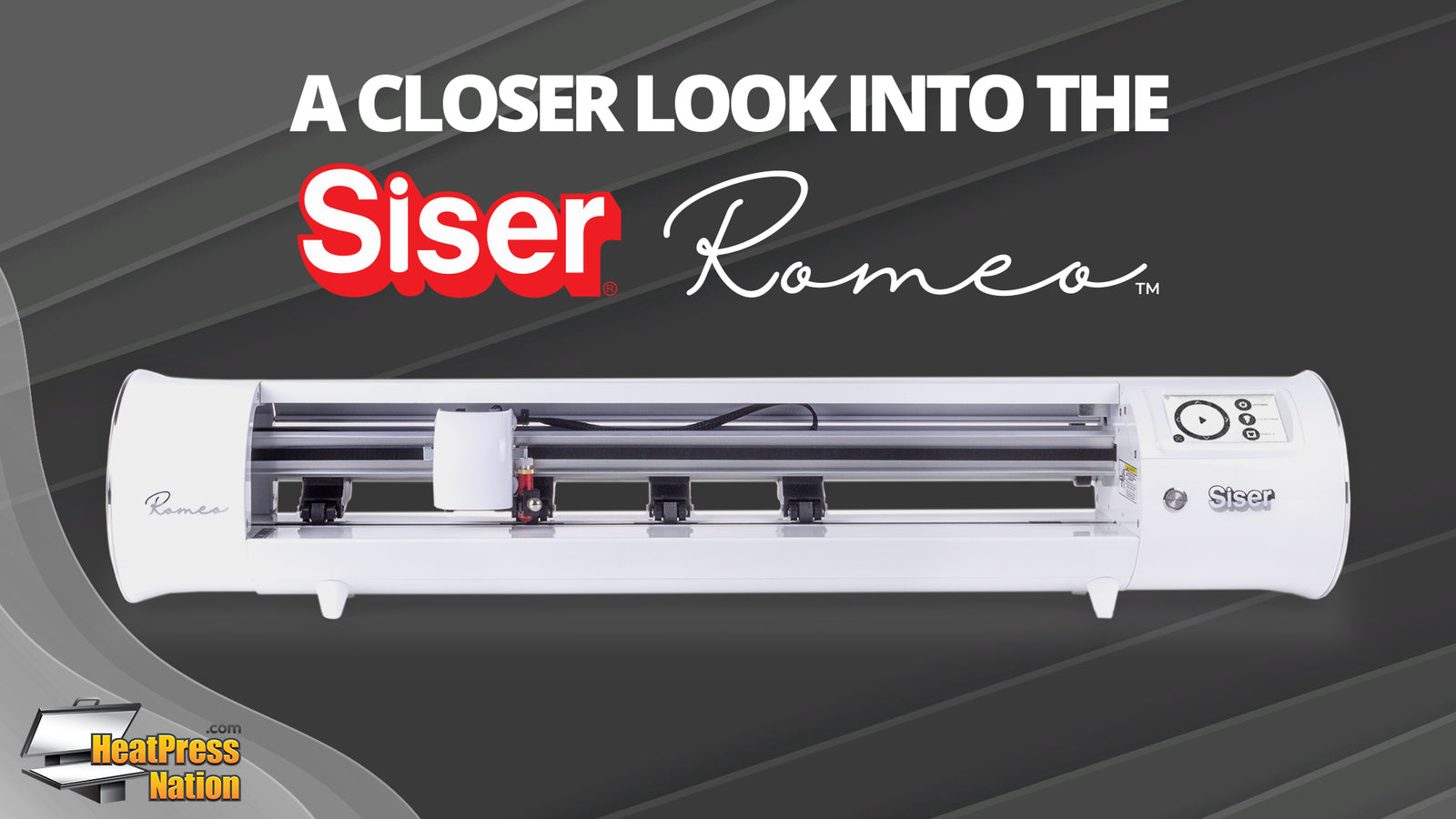 Siser Romeo Precision Vinyl Cutter Review - HeatPressNation
