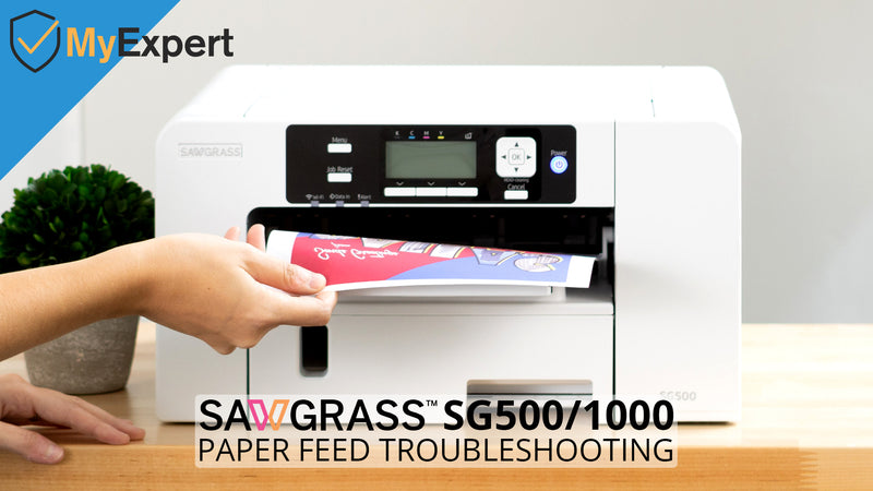 Sawgrass SG500 and SG1000 Paper Feed Troubleshooting - MyExpert Blog