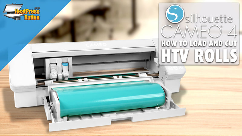 How to Load & Cut Rolls of Media on the Silhouette Cameo 4