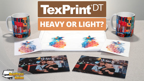 TexPrint DT Sublimation Paper: Heavy Or Light?