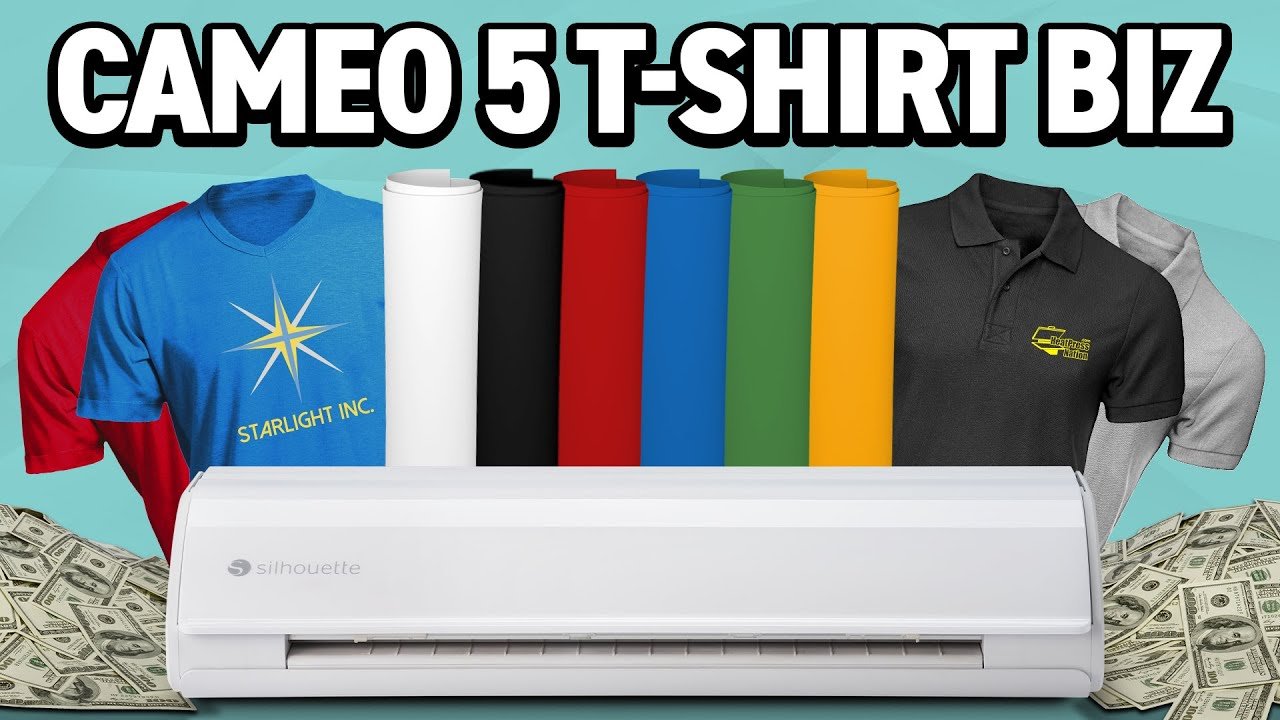 Your Guide to Starting a T-Shirt Business With The Silhouette Cameo 5 - HeatPressNation