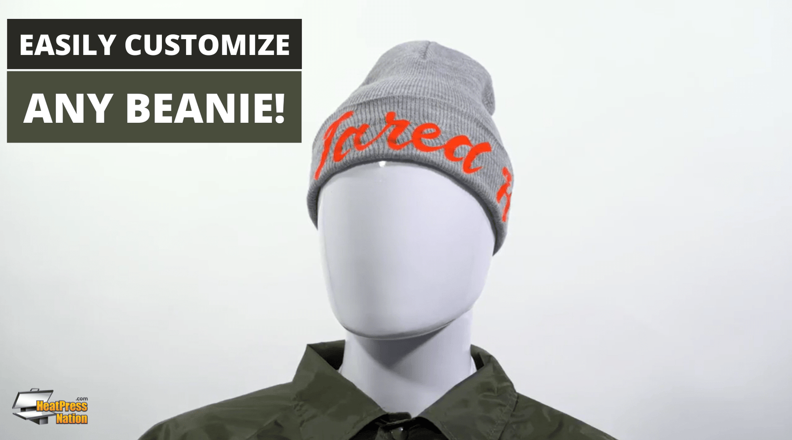 How To Personalize Beanies - HeatPressNation