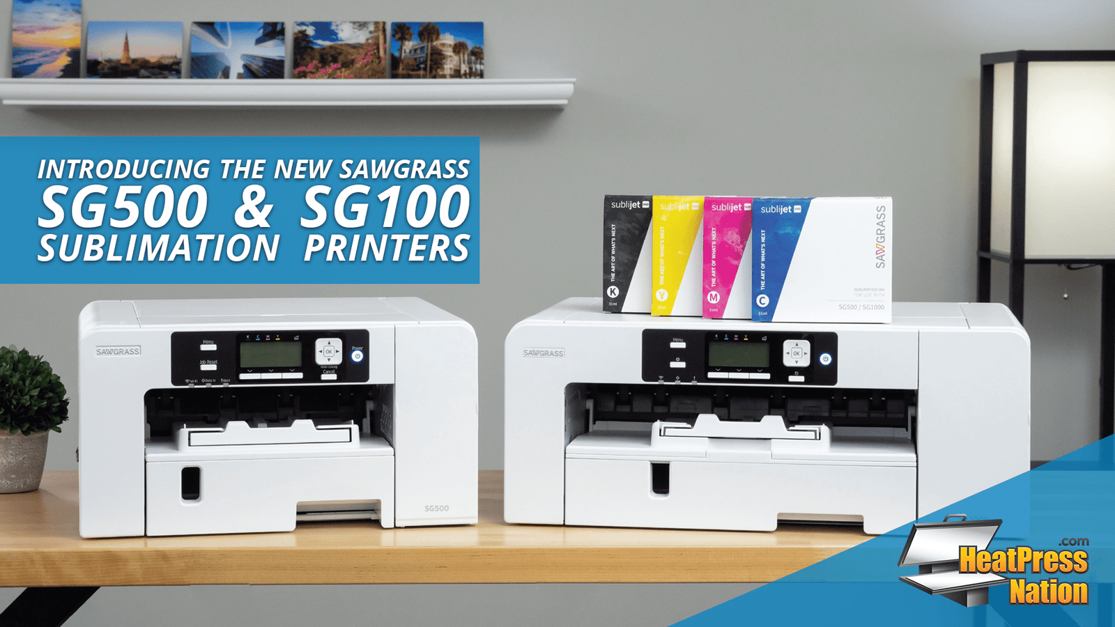 Introducing the New Sawgrass SG500 & SG1000 Desktop Sublimation Printers - HeatPressNation