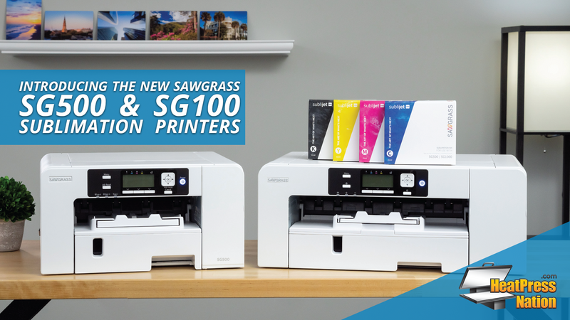 Introducing the New Sawgrass SG500 & SG1000 Desktop Sublimation Printers