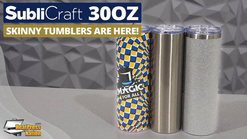 Transform These Blank 30oz Tumblers From SubliCraft