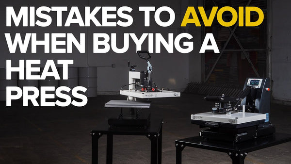 Mistakes To Avoid When Buying A Heat Press