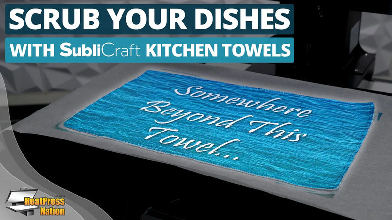 Scrub Your Dishes With Custom Kitchen Towels
