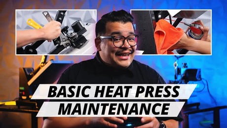 Basic Heat Press Maintenance: Keep Your Machine in Top Shape