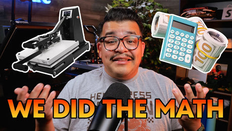 Heat Press ROI: How Many Shirts to Pay It Off?