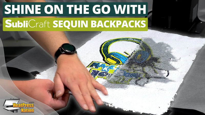 Create A Custom Sequin Backpack From SubliCraft