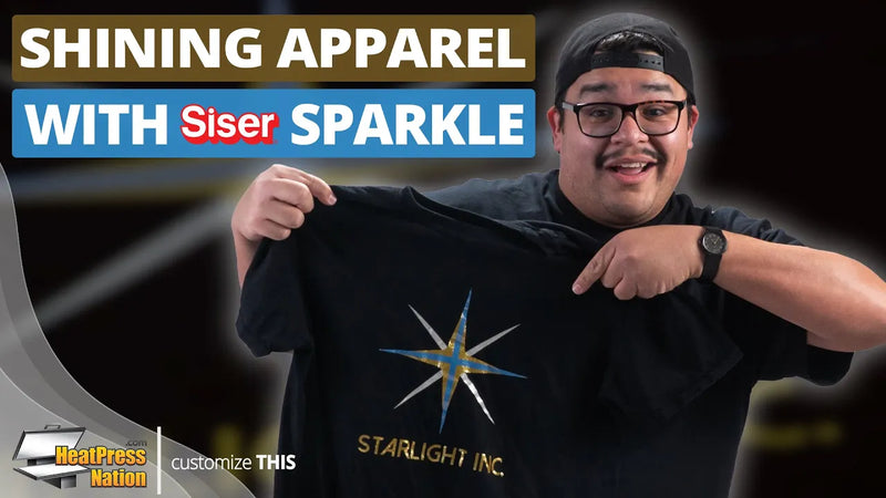 How To Make Shining Apparel With Siser Sparkle HTV
