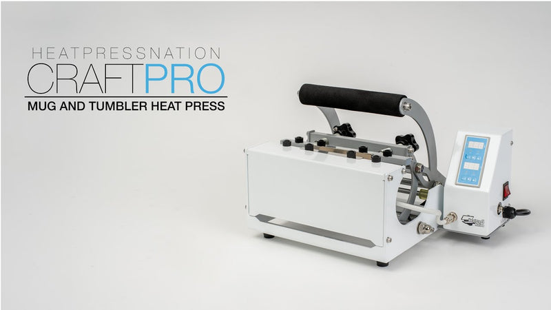 Heat Press Nation's Craft Pro Mug & Tumbler Heat Press Is Here!