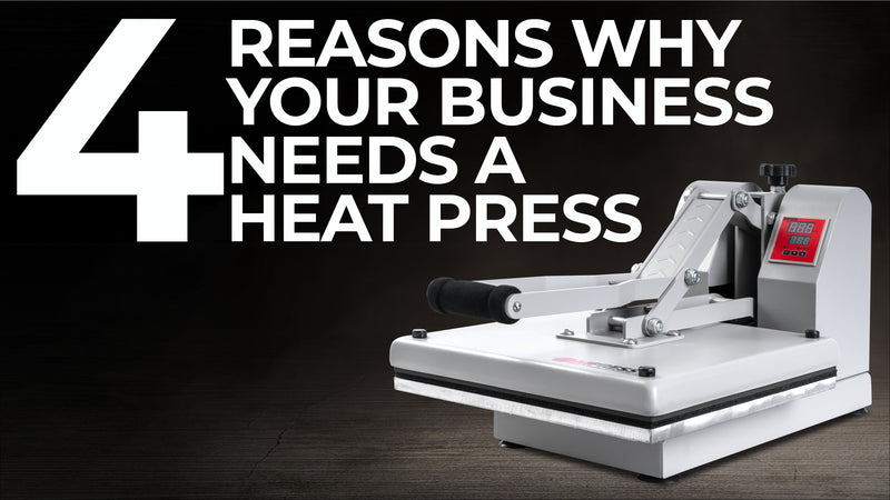4 Reasons Why Your Business Needs A Heat Press