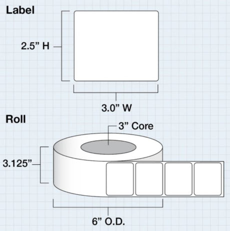 Uninet Clear Gloss Lamination Label Roll for IColor 250