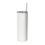 HPN SubliCraft 20 oz. Sublimation Stainless Steel Skinny Tumbler with Straw - 24 per Case