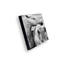 ChromaLuxe 10" x 8" Sublimation MDF Photo Panel w/ Kickstand - Gloss White/Black Back