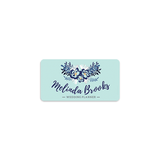 Unisub 3" x 1.5" Sublimation Aluminium Name Badge - Gloss White - HeatPressNation