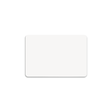 Unisub 3" x 2" Sublimation Aluminium Name Badge - Matte White - HeatPressNation