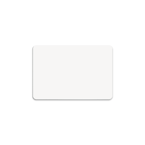 Unisub 3" x 2" Sublimation Aluminium Name Badge - Matte White