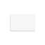 Unisub 3" x 2" Sublimation Aluminium Name Badge - Matte White