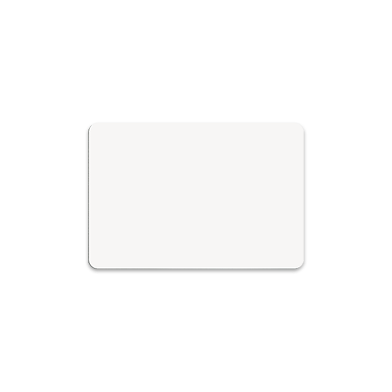 Unisub 3" x 2" Sublimation Aluminium Name Badge - Matte White
