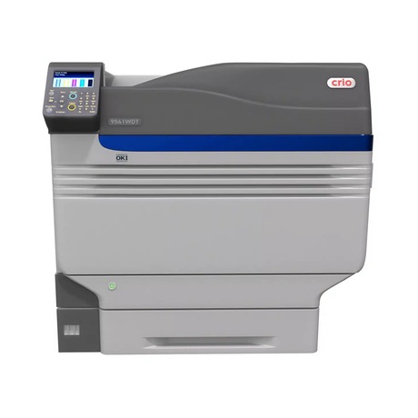Crio 9541WDT White Toner Laser DTF Printer with RIP Software & Remote Support Tablet