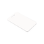 Unisub 3.5" x 1.75" Sublimation Aluminum Bag Tag - 2 Sided Semi Gloss White