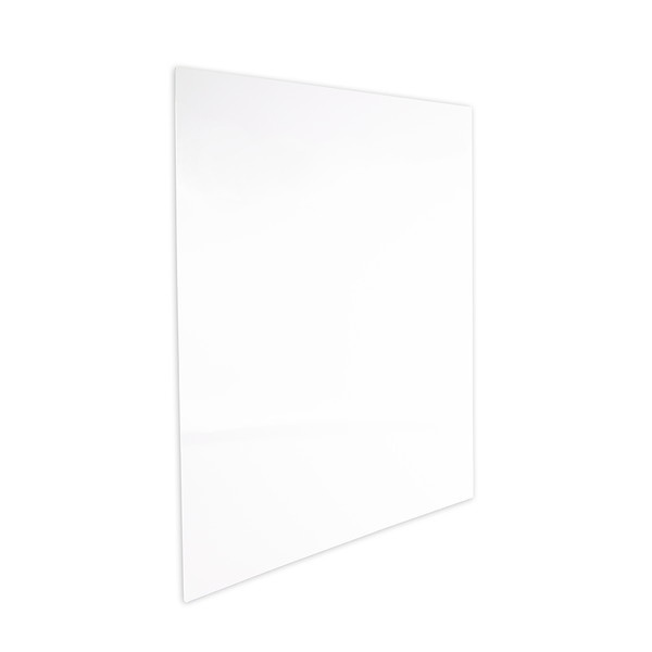 ChromaLuxe 18" x 12" Sublimation Outdoor Aluminium Photo Panel - Gloss White