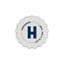 Unisub 3.63" Diameter Bottle Cap Sublimation Hardboard Coaster