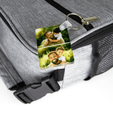 Unisub 2.25" x 1.6" Sublimation Acrylic Rectangle Key Chain - HeatPressNation
