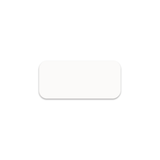 Unisub 3" x 1.25" Sublimation FRP Name Badge - Matte White - HeatPressNation