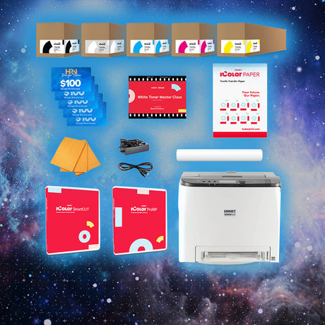 Uninet IColor 560 White Toner DTF Printer Starter Bundle - HeatPressNation