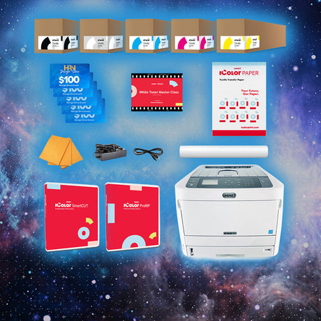 Uninet IColor 650 White Toner DTF Printer Starter Bundle - HeatPressNation