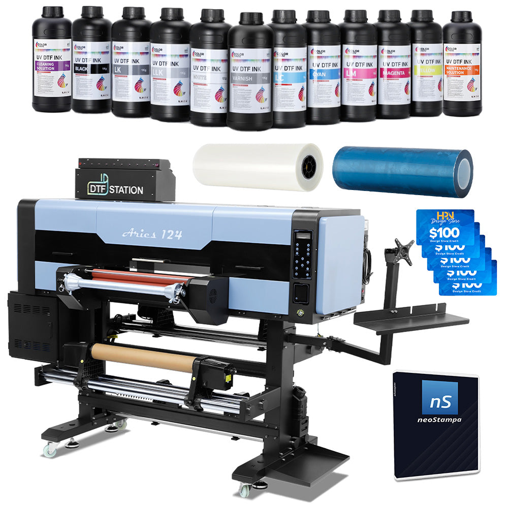DTF Station Aries 124 UV 24" DTF-Druckerpaket 