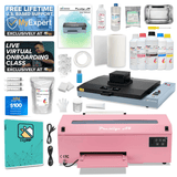DTF Station 8" Prestige A4 Curing Oven Bundle - Pink - HeatPressNation