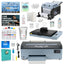 DTF Station 8" Prestige A4 Miro 13 Max Shaker and Oven Bundle - Classic Black and Grey
