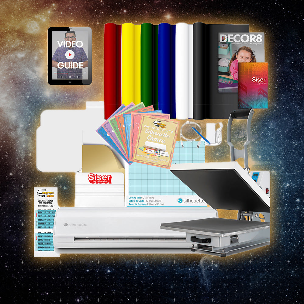 Silhouette Cameo 5 Deluxe Bundle with HPN Craft Pro Heat Press