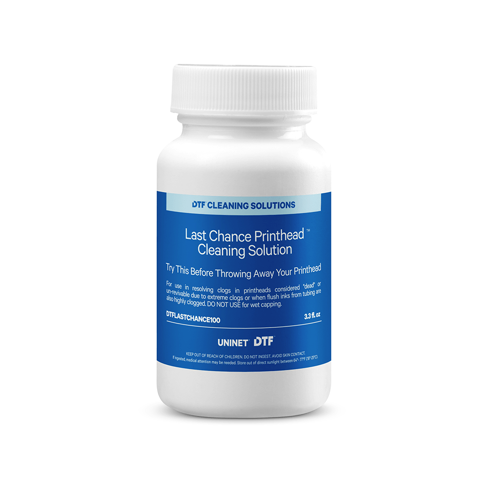 Uninet DTF Last Chance Printhead Cleaning Solution - HeatPressNation