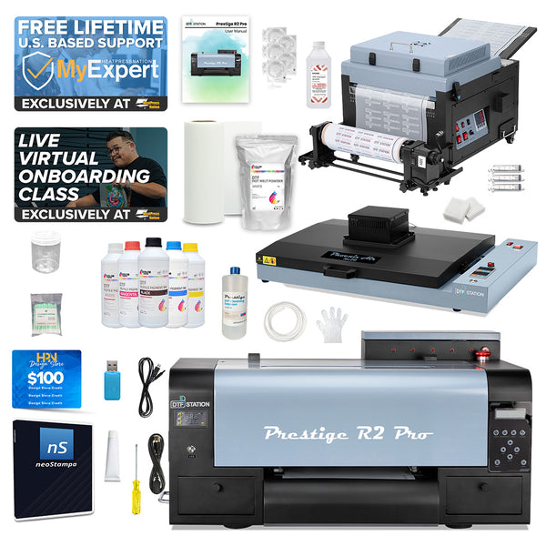 DTF Station Prestige R2 Pro 13" Curing Oven and Miro 13 Max Shaker Bundle