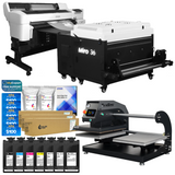 Epson SureColor G6070 35" DTF Printer Shaker, Ink, Double Pneumatic Bundle