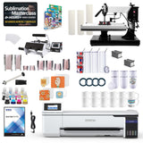 Epson SureColor F570 24" Pro Sublimatieprinter 8-in-1 Mokkenpers en 16" x 20" Swing Away Press Bundel 