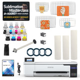 Epson SureColor F570 24" Pro Sublimation Printer Flat Blanks Bundle