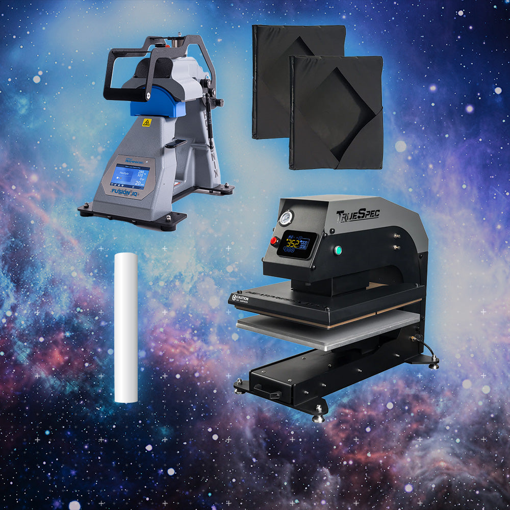 HPN TrueSpec Business Package - 16" x 20" Pneumatic Heat Press and Stahls 360 IQ Cap Press