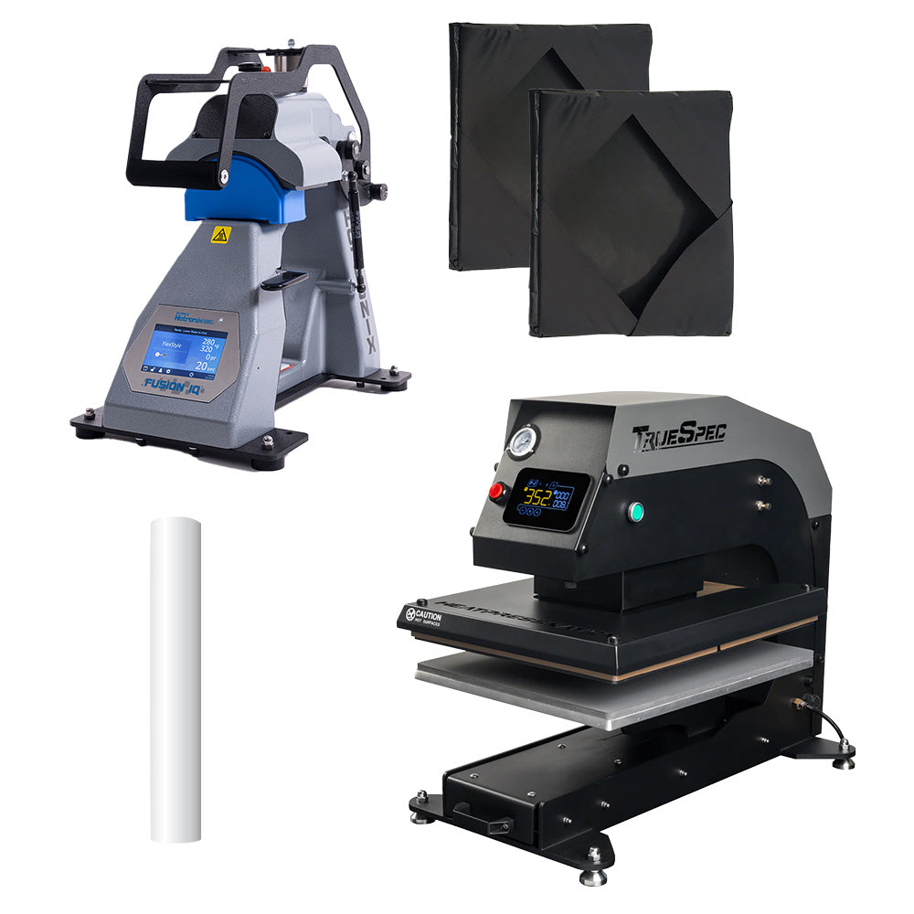 HPN TrueSpec Business Package - 16" x 20" Pneumatic Heat Press and Stahls 360 IQ Cap Press